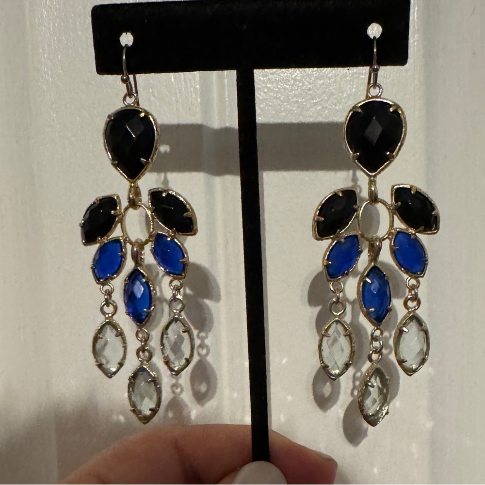 Kendra Scott Vintage Parasol chandelier earrings